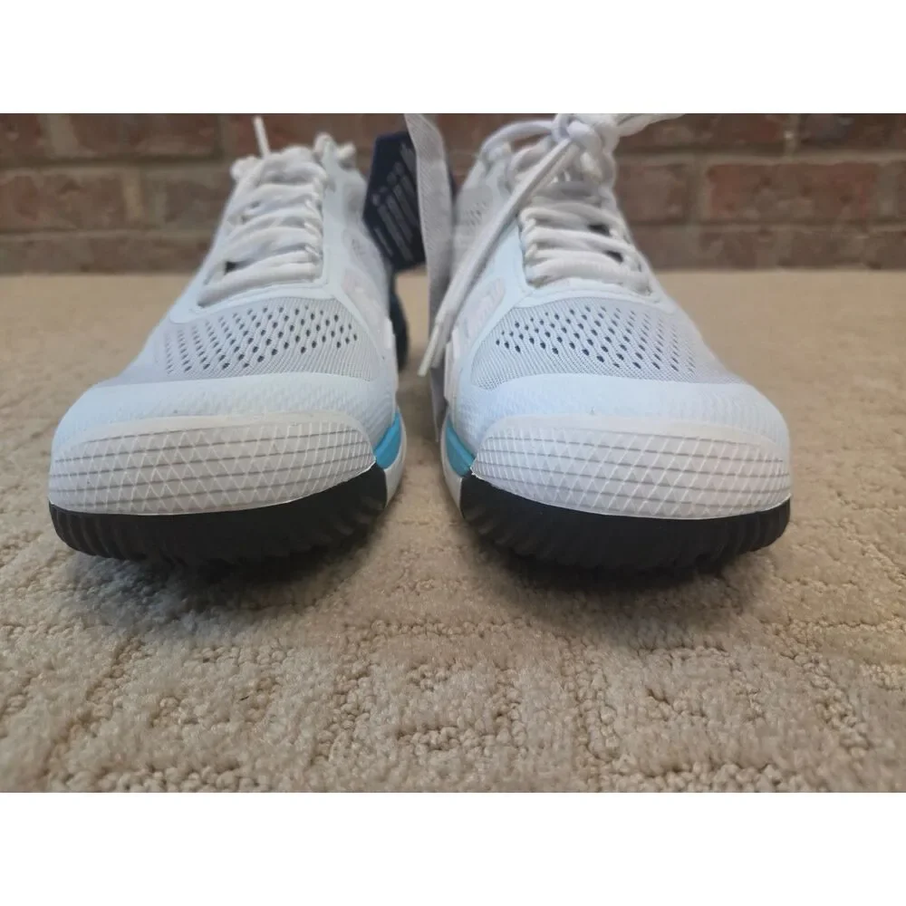 New Wilson Shoes Mens Size 11 White Blue Rush Pro 4.0 Tennis Ortholite